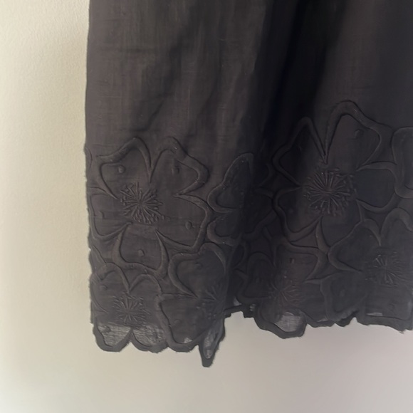 Veronica Beard Black Floral Mini Dress - Picture 8 of 12